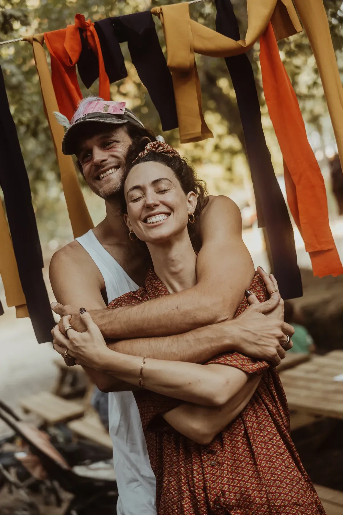 Georgiana e George, fundadores do KIND Family Gathering